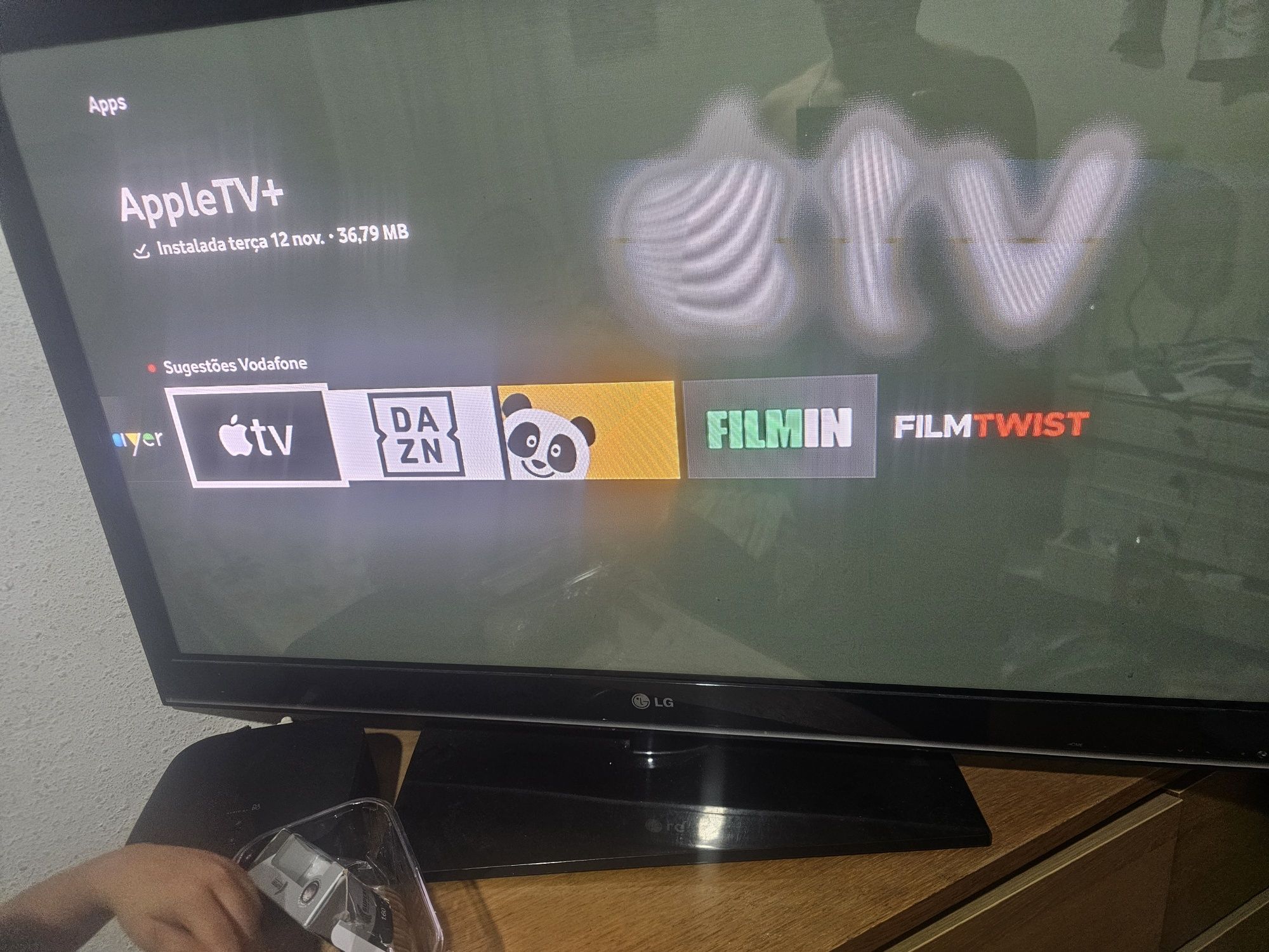Vodafone tv play coluna