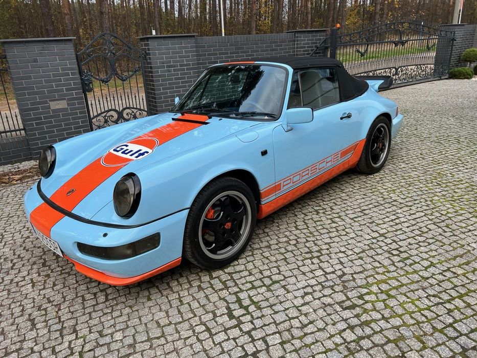 Porsche 911 PORSCHE 911 CARRERA 964 Gulf desgin 1 sztuka w Polsce