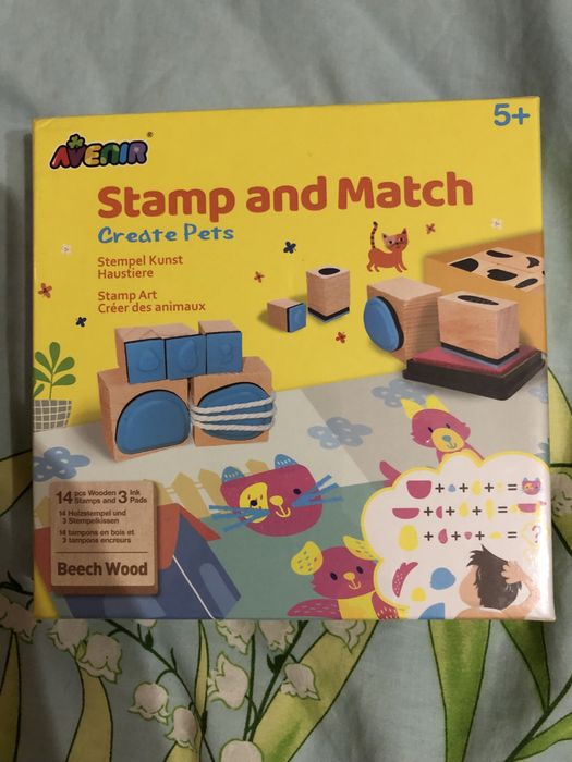 Набор для творчества Avenir Штамповка Домашние любимцы