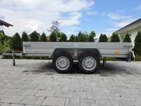 Przyczepka dwuosiowa Rydwan C-750/F3 lekka