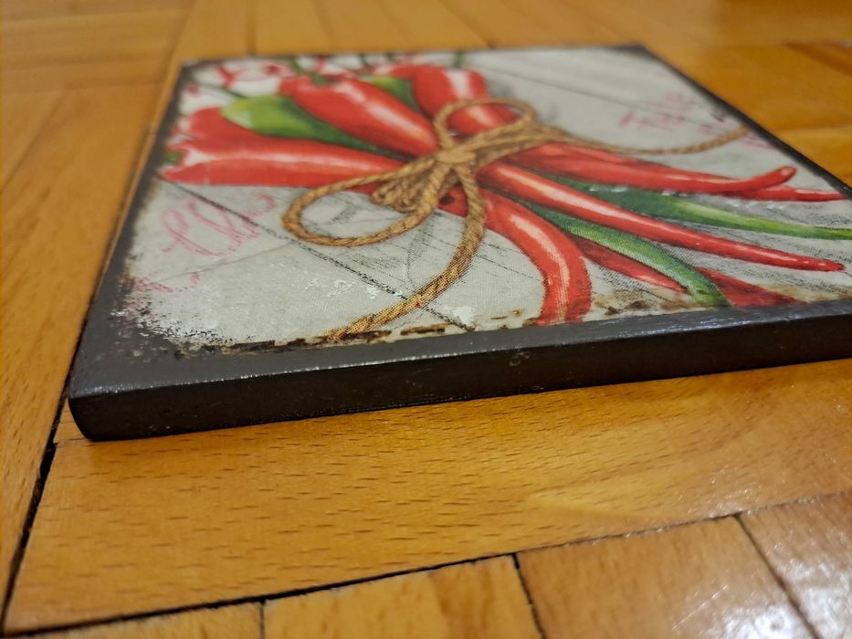 Kolekcjonerska podkładka z motywem warzyw