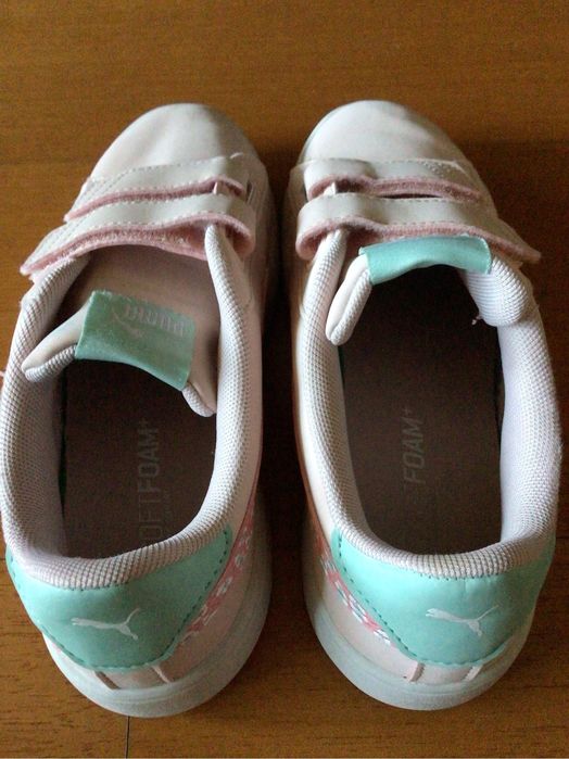 Sapatilhas PUMA t 35 fecho velcro