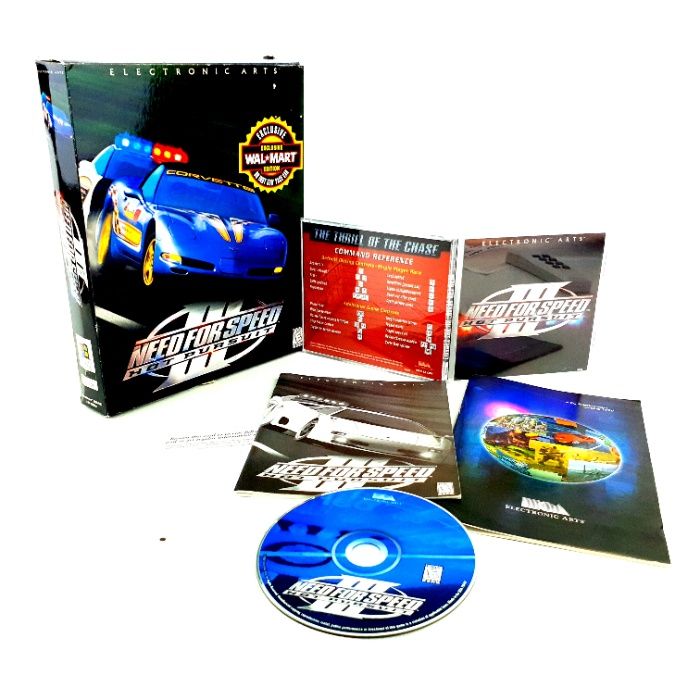 BIG BOX Need for Speed 1 2 3 I II III Hot Pursuit Porsche PC PL