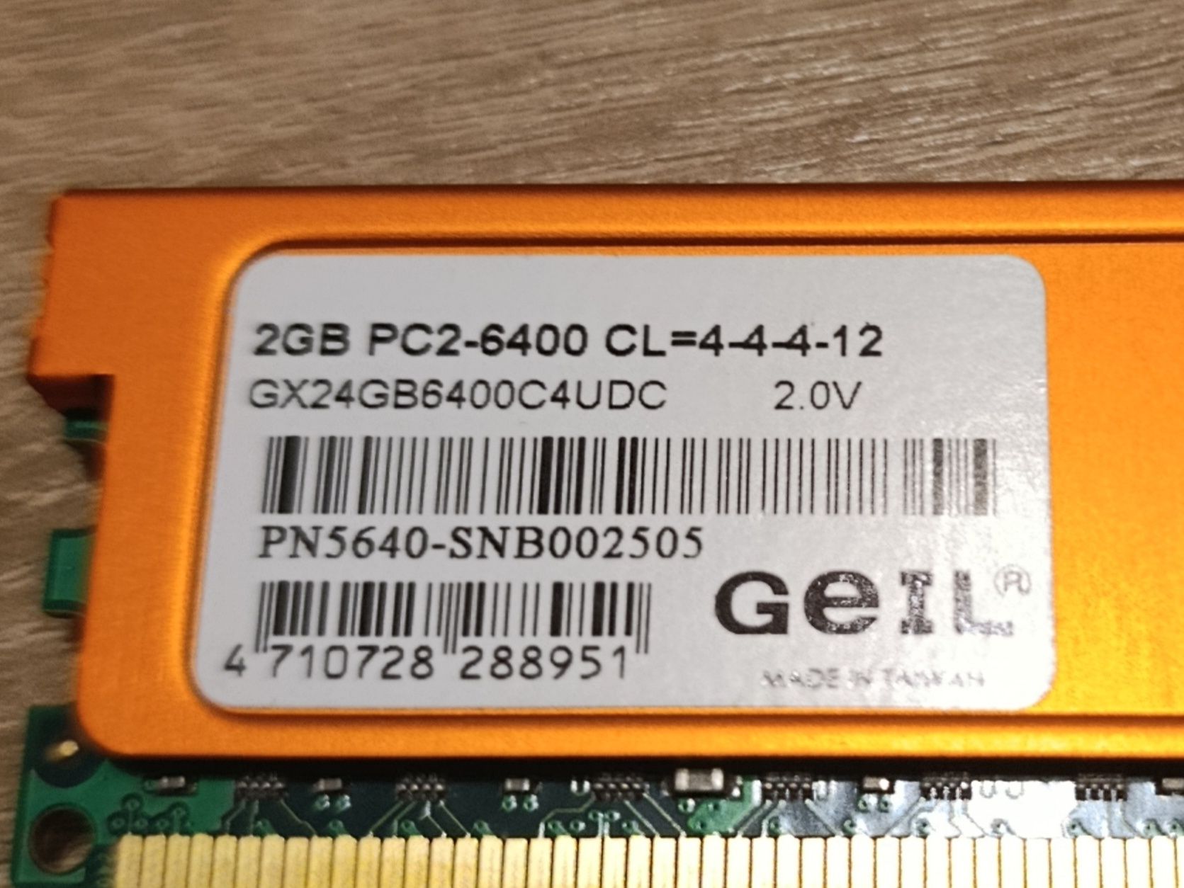 Zestaw ram DDR2 2GB 800MHz