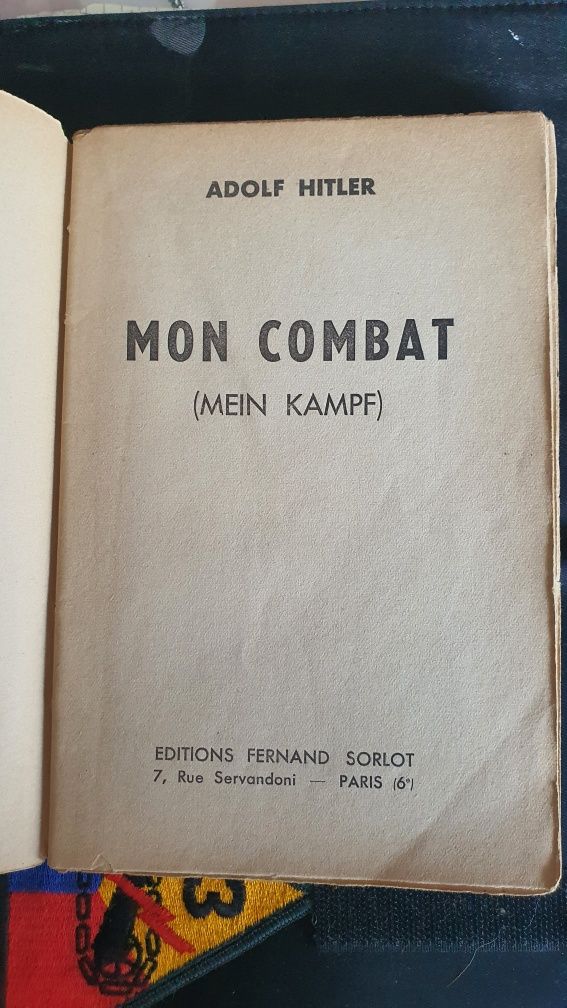 Mein kampf 1°edição francesa