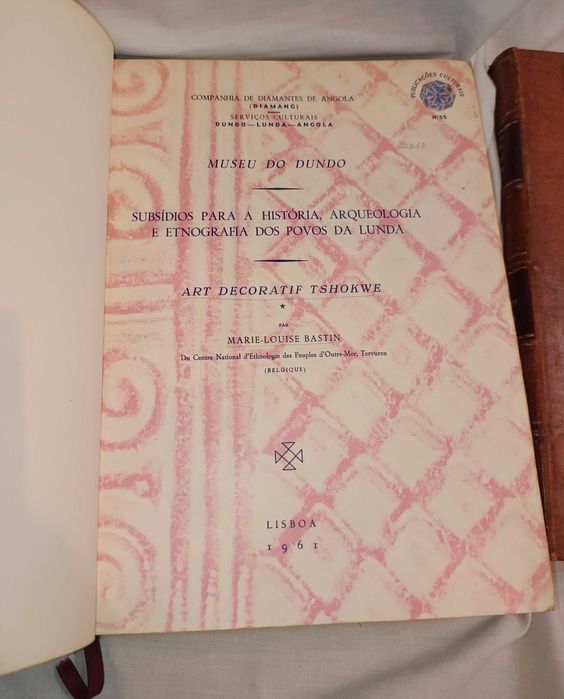 Livro Art Decoratif Tshokwe 2 Volumes