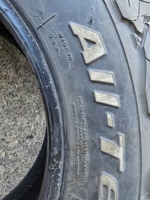 Шини BFGoodrich All Terrain T/A KO2 265/65/17