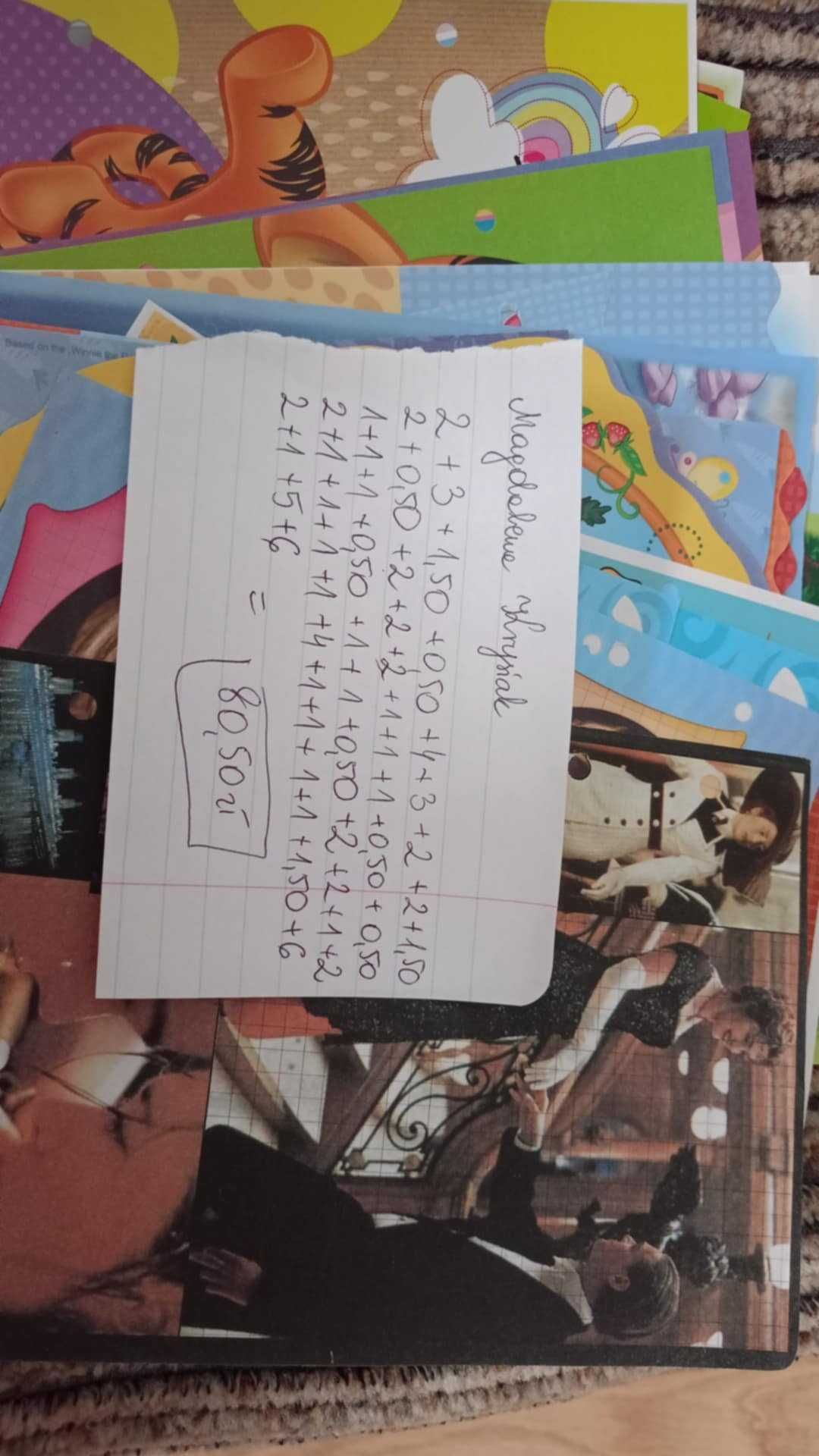 Karteczki do segregatora