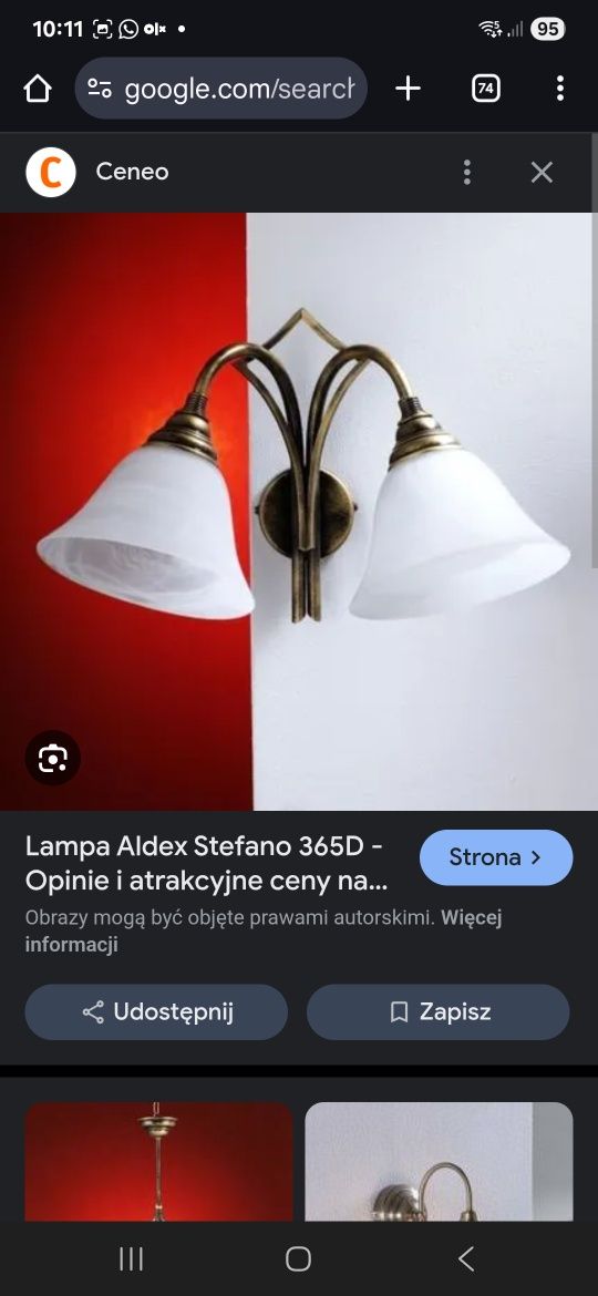 Kinkiet Aldex Stefano 365c