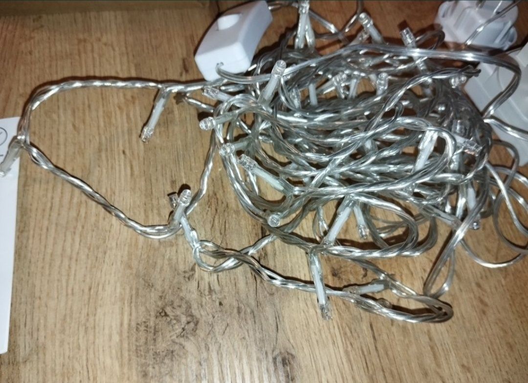 Lampki LED z włącznikiem
