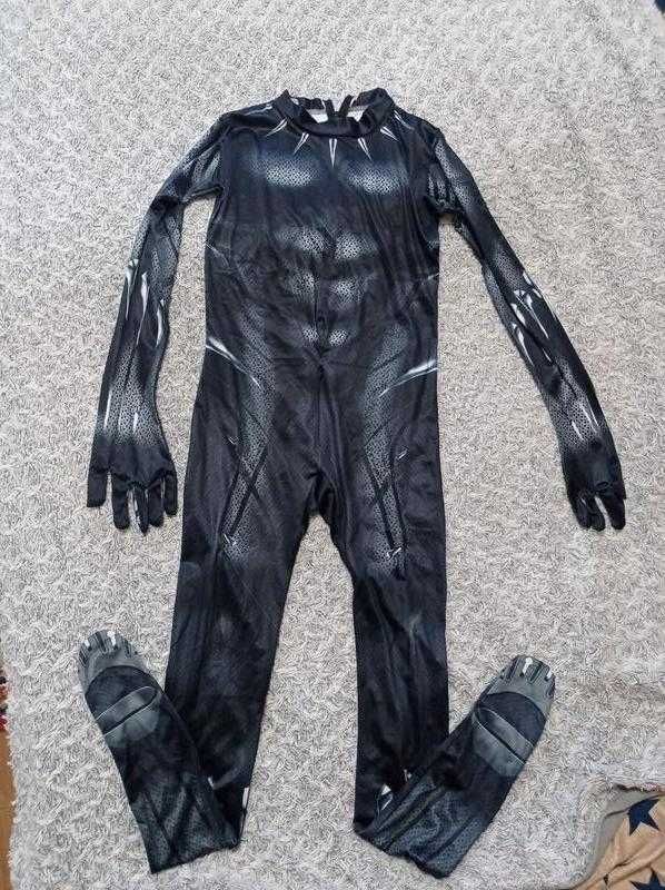 Карнавальный костюм черная пантера мстители 5-6,9-10,10-11 лет