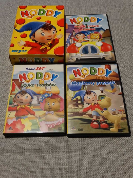 NODDY box 3 filmów DVD