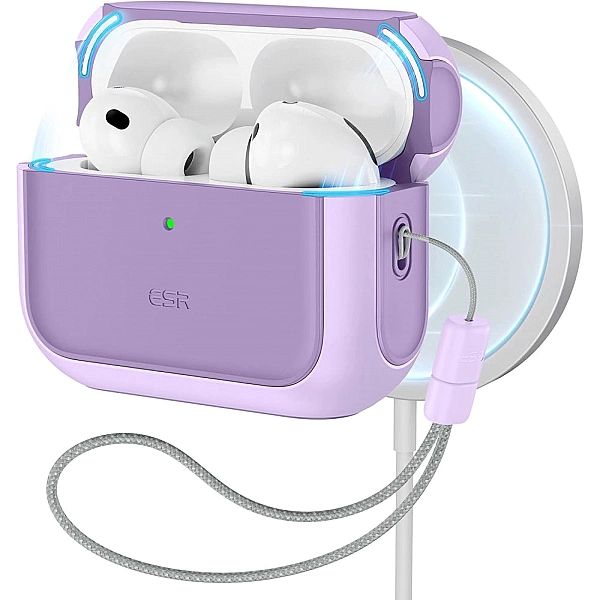 Esr Orbit Halolock Magsafe Apple Airpods Pro 3 Lavender