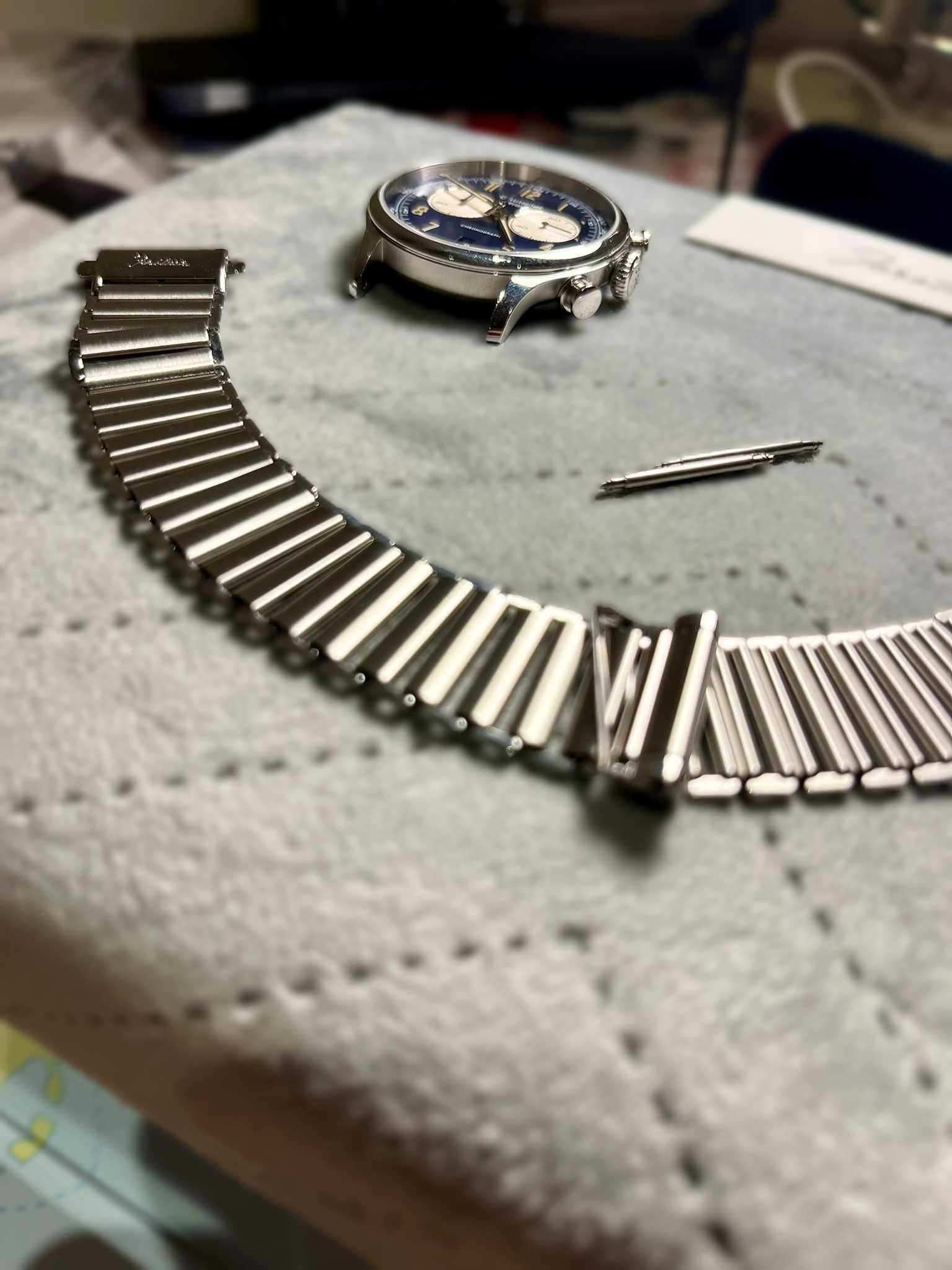Bransoleta do zegarka Forstner Klip Bonklip 20mm Jak Nowa