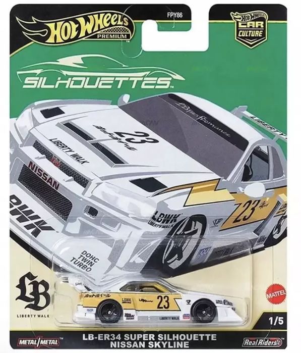 HW Premium LB-ER34 Sup.Silhouette Nissan JBK59 /10. Mattel