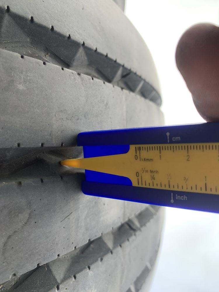 315/70R22.5 GTRadial GSR225 2016рік 13мм 1шт