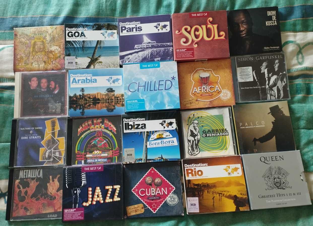 Vários cds de música originais