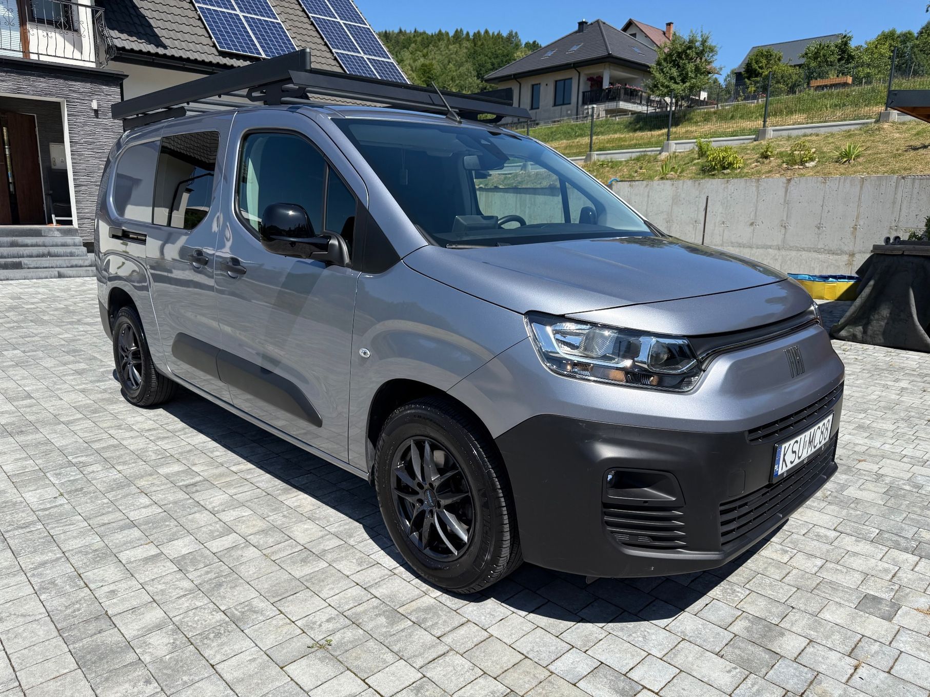 Fiat Doblo  Maxi Long Długi Gwarancja Navi Carplay Hak Klima Alu Niski przebieg