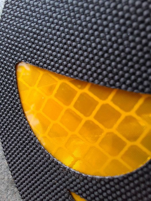 Naszywka odblaskowa na rzep