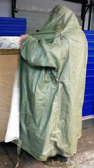 UNIKAT Peleryna płaszcz POPRZEDNIK OP-1 wielki demobil LWP PRL