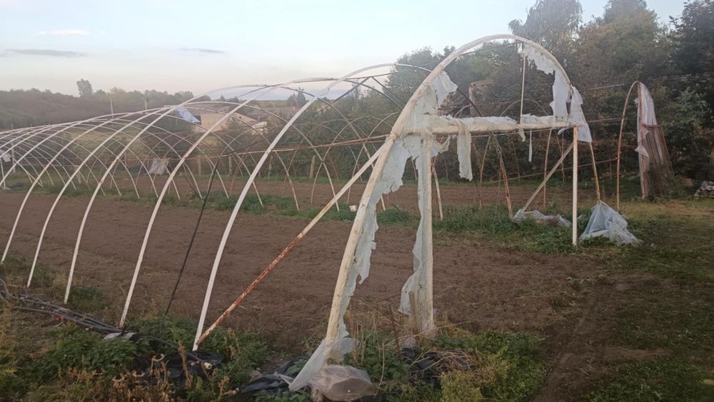 Tunel foliowy - metalowy