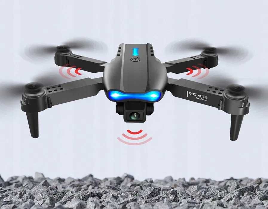 DRON PRO FULL HD WIFI Zasięg 45min Bez zezwolenia Zawis Model 2024