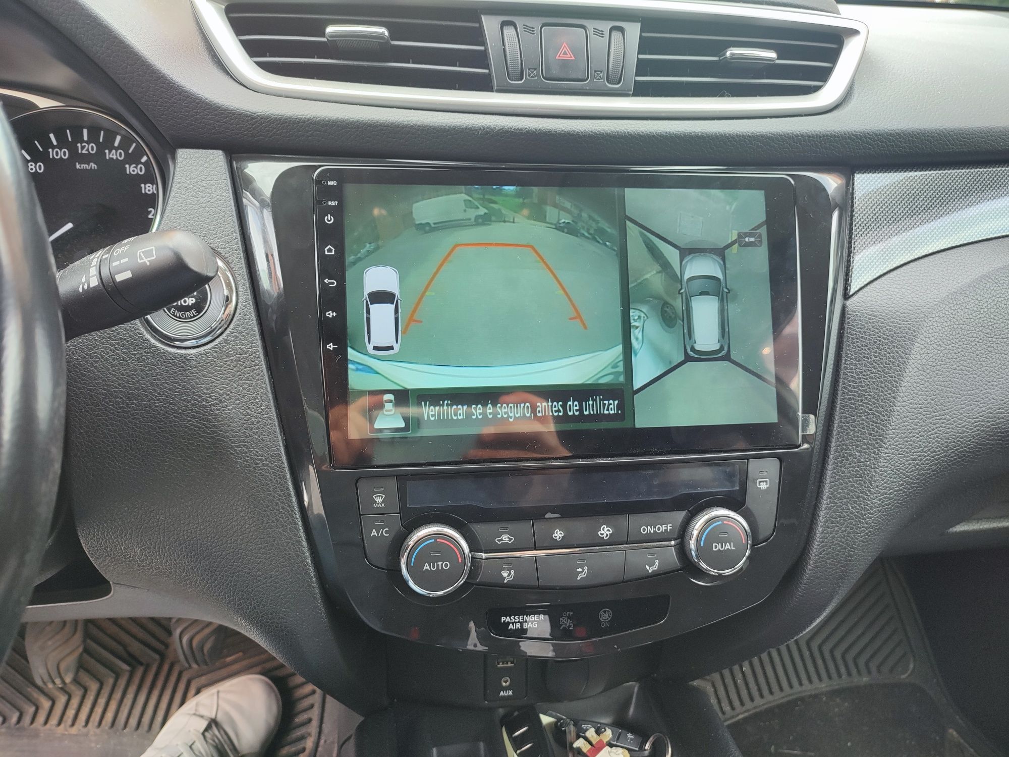 Auto rádio Nissan Qashqai X-Trail Gps Bluetooth USB Carplay & Android