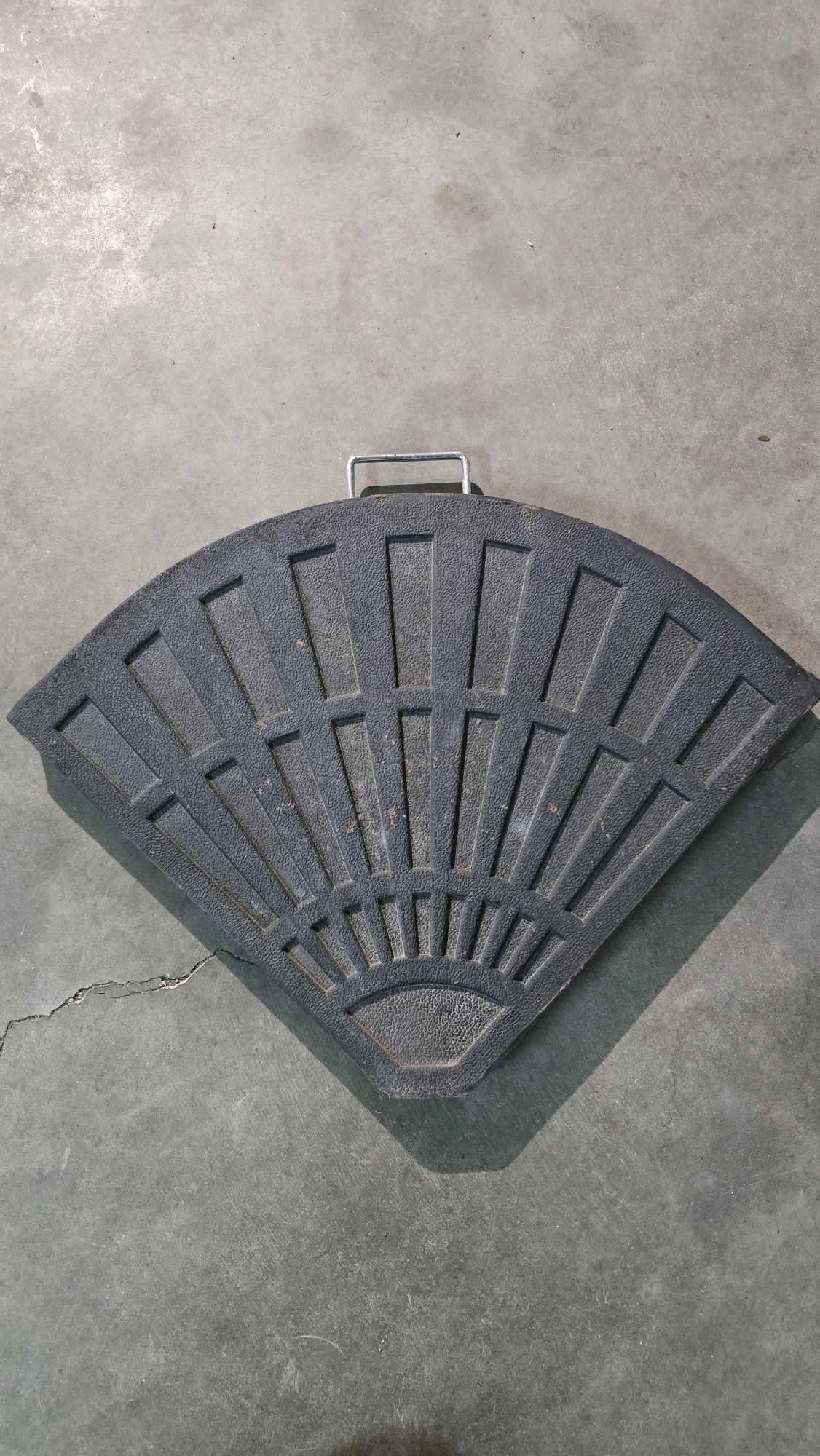 Base Guarda chapéu Sol 13Kg exterior