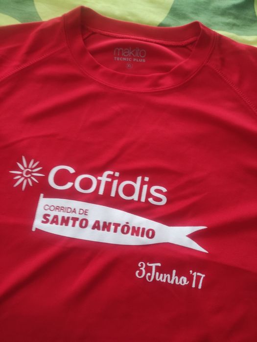 T-shirt Corrida Santo António 2017 - XL - Nova
 XL Nova  
Entrega em m