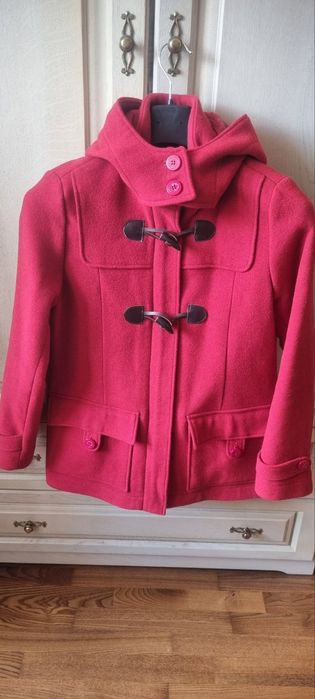 куртка,/пальто/ дафлкот  100% вовна , Saint James authentique ,  xs-s