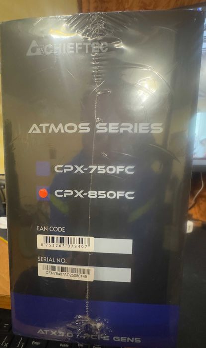 Блок живлення Chieftec Atmos 850W (CPX-850FC)