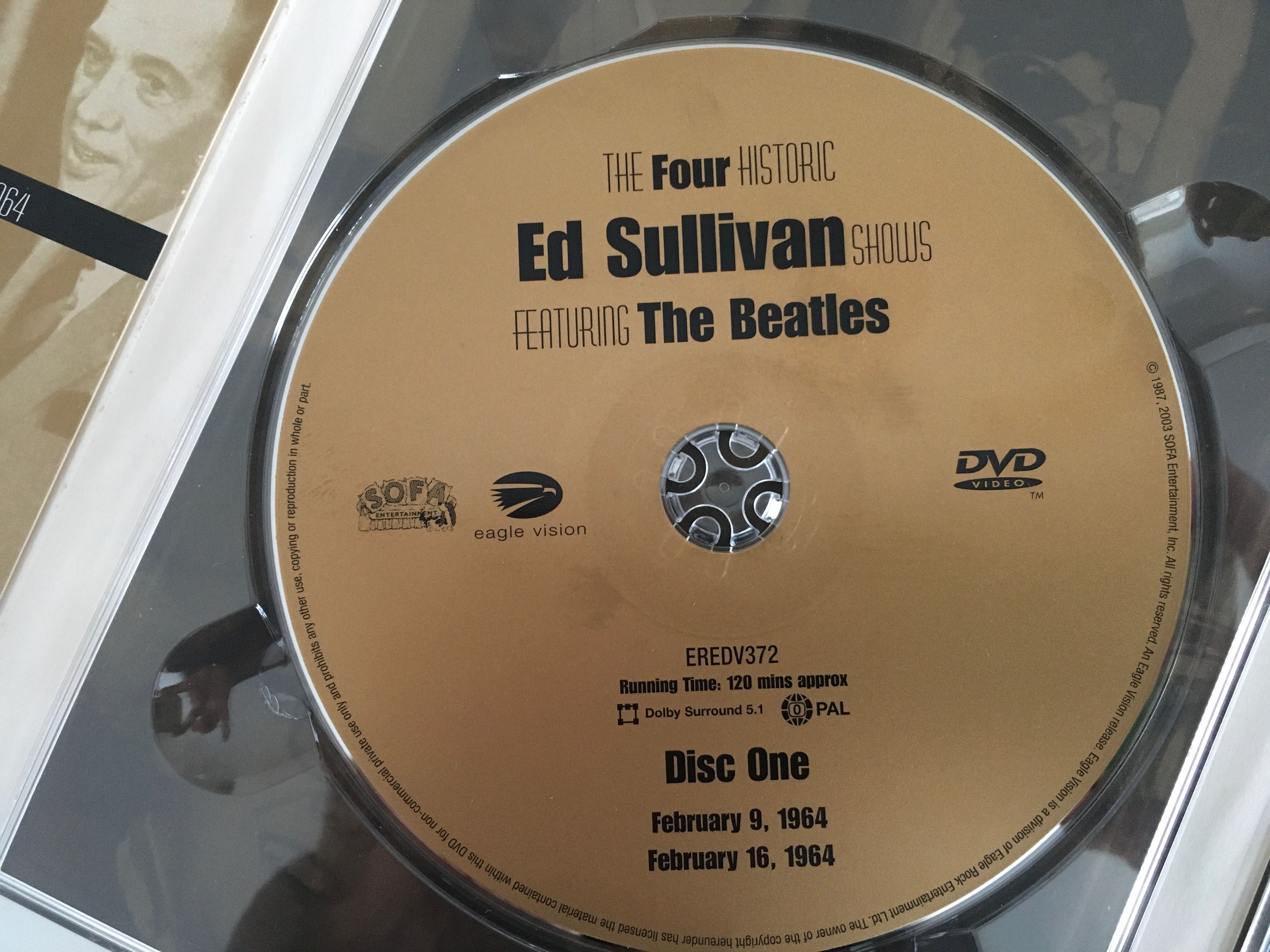 The Beatles: The Four Complete Historic Ed Sullivan Shows [DVD]