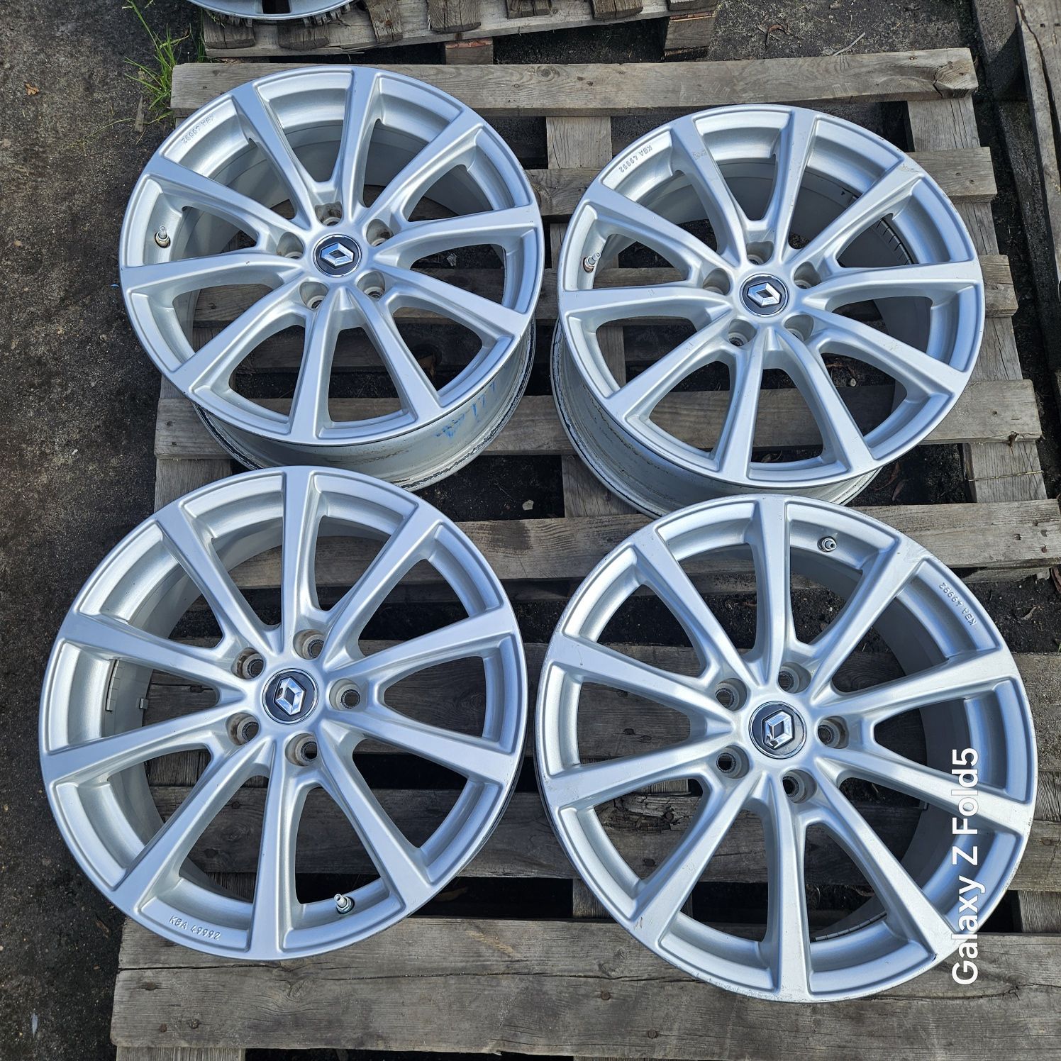 Alufelgi 18 Renault Megane Scenic Fluence Laguna 5x114,3 TPMS ET46