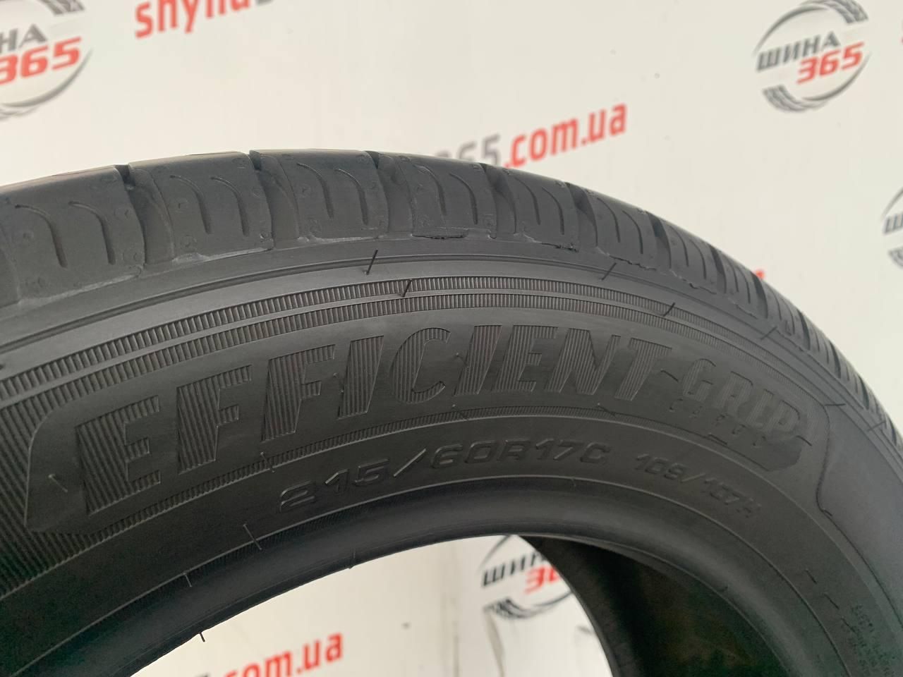 шины б/у лето 215/60 r17c goodyear efficientgrip cargo 8mm