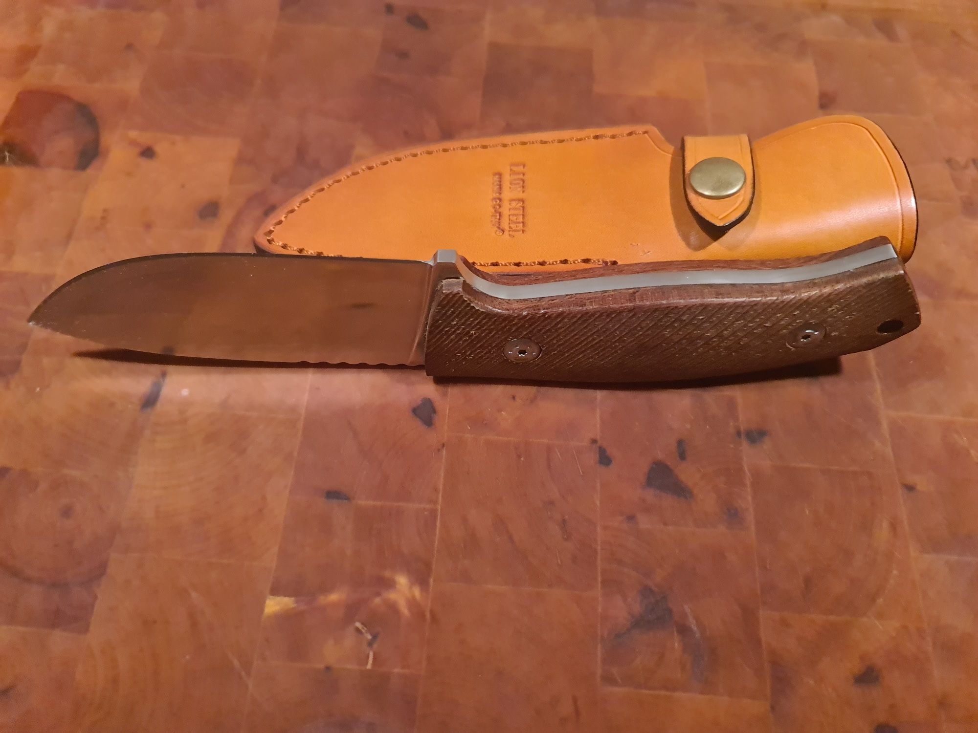 Nóż LionSteel Niolox, bushcraft, survival, myślistwo