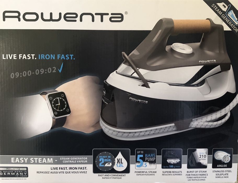 Ferro C/ Caldeira - Rowenta Easy Steam