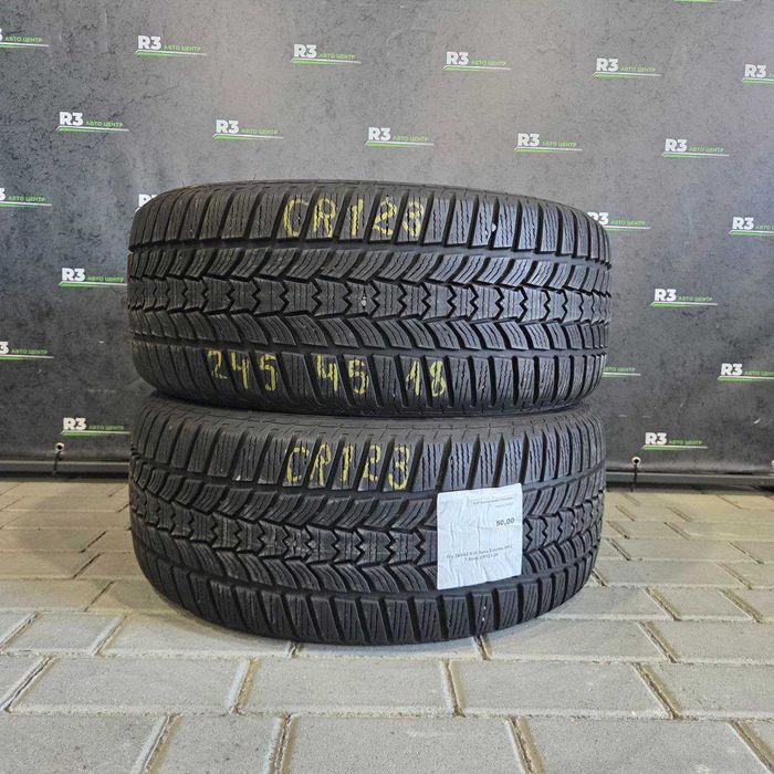 б/у 245/45 R18 Sava Eskimo HP2 7.5mm CR123-24