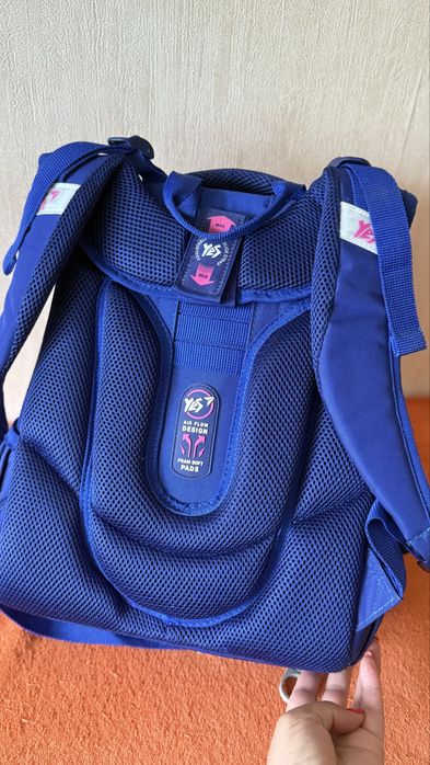 Дитячий шкільний рюкзак yes з котиками