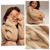 В'язаний светр для дівчинки від НМ, на вік 6-8 р