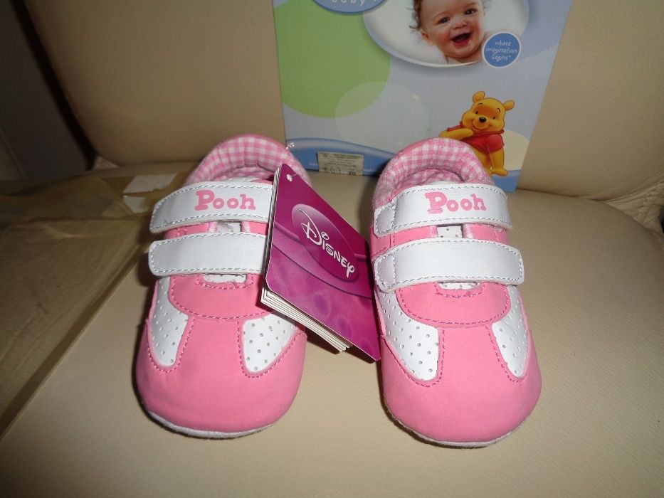 DISNEY baby POOH różowe sportowe adidaski buciki niemowlęce NOWE r. 20