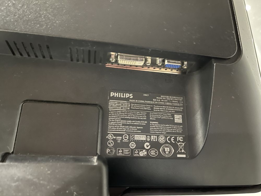 Monitor komputerowy do komputera  Philips 19 cali 19” model 190C PC