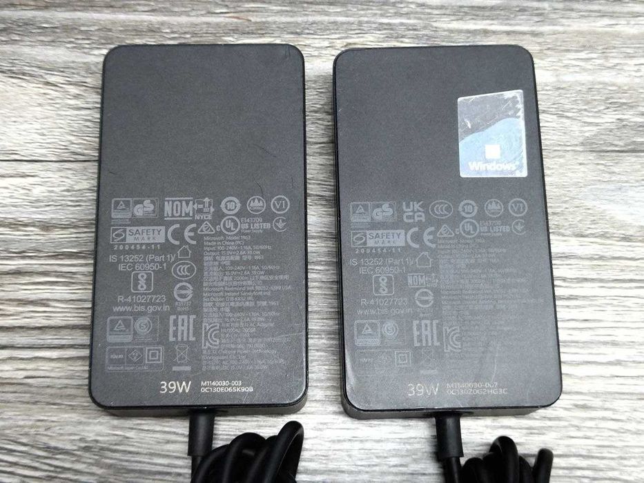 Блок живлення Microsoft Surface 36W 39W 44W 65W 102W зарядка ОРИГІНАЛ