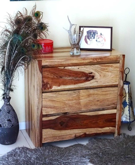 Szafka / bieliźniarka z litego drewna  - AlmiDecor