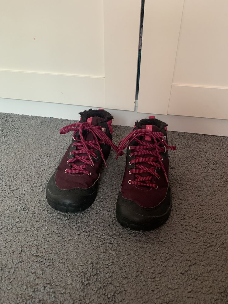 Zimowe buty trapery Quechua 35