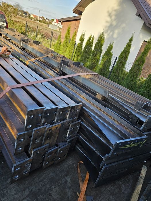 Konstrukcja hala magazyn garaż dźwigary słupy 6mx20mx4m IPE160