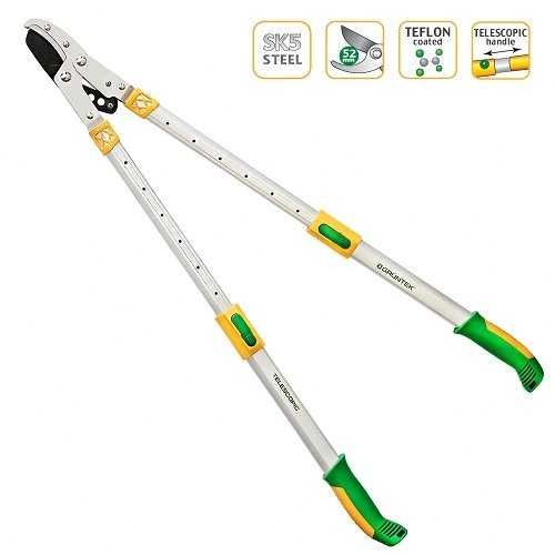 Гілкоріз телескоп GRUNTEK XT 27-40 Premium з наковаленкою. 295201102.