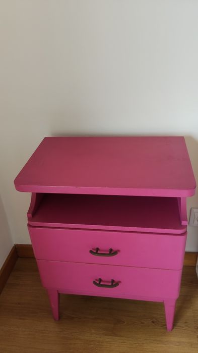 Mesa cabeceira vintage