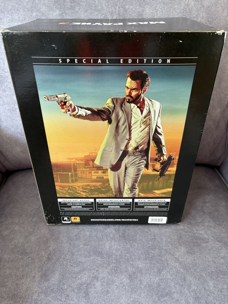 Max Payne 3 Special Edition Edycja Kolekcjonerska Figurka Unikat PC
