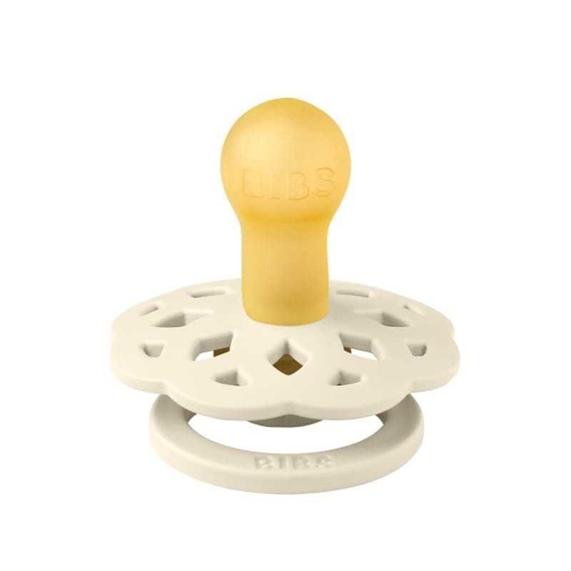 Smoczek kauczukowy BIBS BOHEME Ivory 0-6 miesięcy