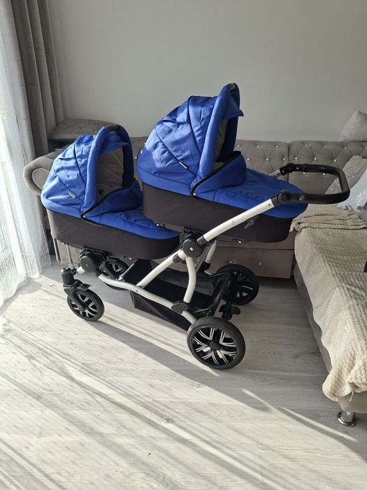 Wozek bebetto 42 3w1 blizniaczy dla bliźniakow duo podwójny rok po rok